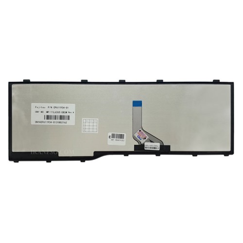 کیبرد لپ تاپ فوجیتسو Lifebook AH532 مشکی-اینتربزرگ با فریم