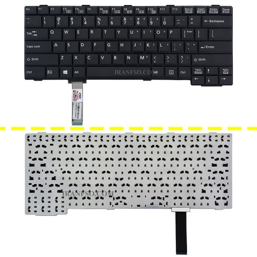 کیبرد لپ تاپ فوجیتسو LifeBook S751 مشکی