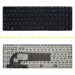 کیبرد لپ تاپ اچ پی Probook 450-G2 مشکی-اینترکوچک بدون فریم