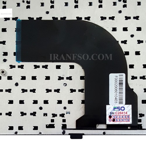 کیبرد لپ تاپ اچ پی Pavilion DV7-7000 مشکی-بافریم