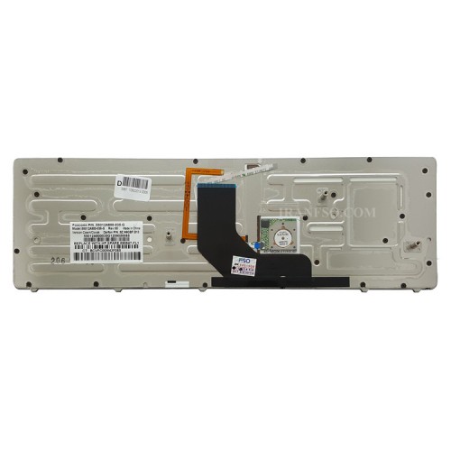 کیبرد لپ تاپ اچ پی EliteBook 8560W مشکی-با موس و فریم