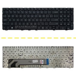 کیبرد لپ تاپ اچ پی ProBook 4530 مشکی-اینترکوچک بدون فریم