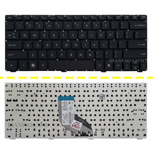 کیبرد لپ تاپ اچ پی ProBook 4220-4230 مشکی-اینترکوچک بدون فریم