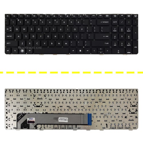 کیبرد لپ تاپ اچ پی ProBook 4530 مشکی-اینترکوچک بدون فریم-نام لاک خراب