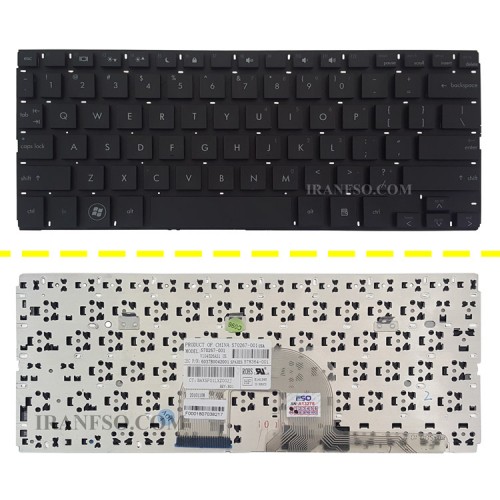 کیبرد لپ تاپ اچ پی Mini 5101 مشکی-اینترکوچک بدون فریم