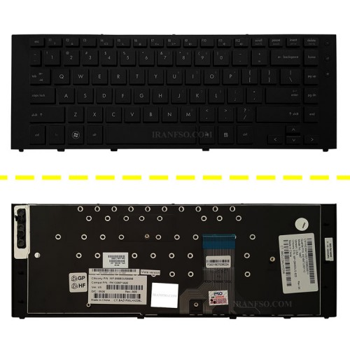 کیبرد لپ تاپ اچ پی ProBook 5310M مشکی-با فریم