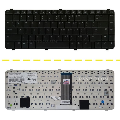 کیبرد لپ تاپ اچ پی Compaq 6730-6530S مشکی