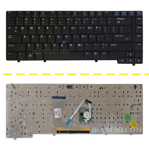 کیبرد لپ تاپ اچ پی Compaq 6910 مشکی-با موس