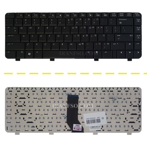 کیبرد لپ تاپ اچ پی Compaq Presario C700 مشکی
