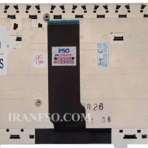 کیبرد لپ تاپ اچ پی Pavilion DV3500 شکلاتی