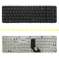 کیبرد لپ تاپ اچ پی Pavilion G60-Compaq CQ60 مشکی