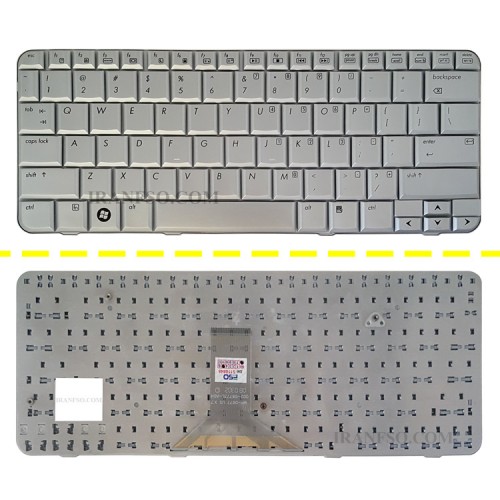 کیبرد لپ تاپ اچ پی Pavilion TX1000-TX1 نقره ای