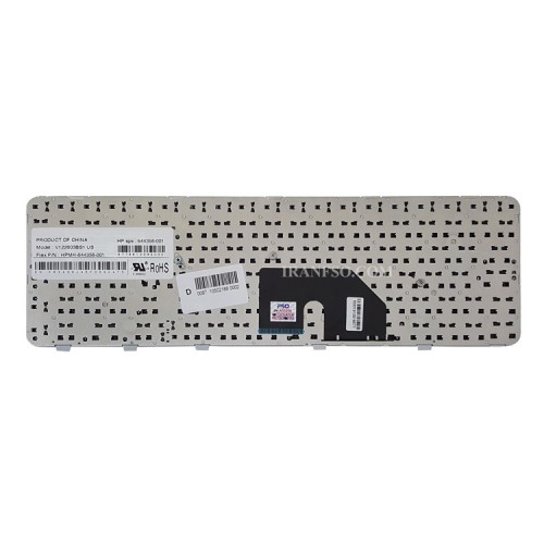 کیبرد لپ تاپ اچ پی Pavilion DV6-6000 نقره ای-با فریم