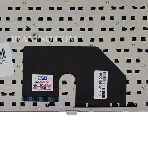 کیبرد لپ تاپ اچ پی Pavilion DV6-6000 نقره ای-با فریم