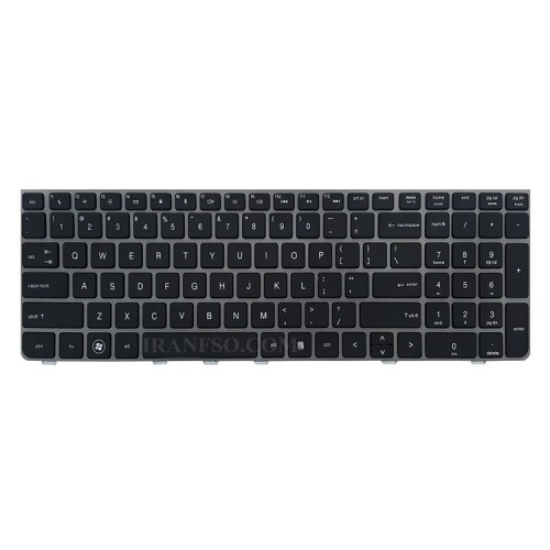 کیبرد لپ تاپ اچ پی ProBook 4530 مشکی-بافریم نوک مدادی