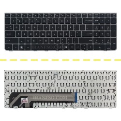کیبرد لپ تاپ اچ پی ProBook 4530 مشکی-بافریم نوک مدادی