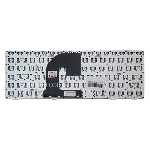کیبرد لپ تاپ اچ پی EliteBook 8460B-6460B مشکی-بدون موس با فریم نقره ای