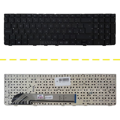 کیبرد لپ تاپ اچ پی ProBook 4530 مشکی-اینتر بزرگ بدون فریم