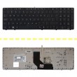 کیبرد لپ تاپ اچ پی EliteBook 8560P مشکی-با موس و فریم