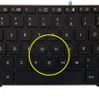 کیبرد لپ تاپ اچ پی EliteBook 8560P مشکی-با موس و فریم