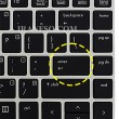 کیبرد لپ تاپ اچ پی EliteBook Folio 9470M مشکی-با موس و بک لایت-با فریم نقره ای