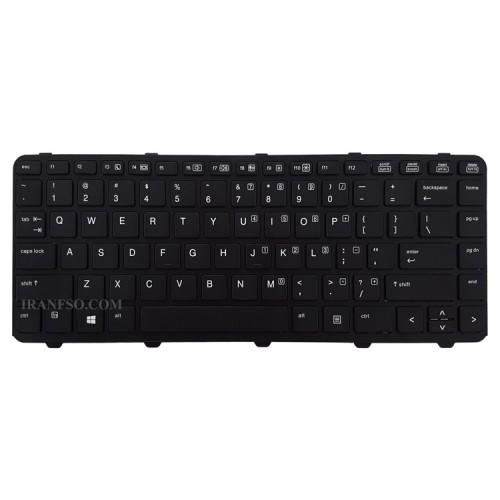 کیبرد لپ تاپ اچ پی ProBook 440 G1 مشکی با فریم