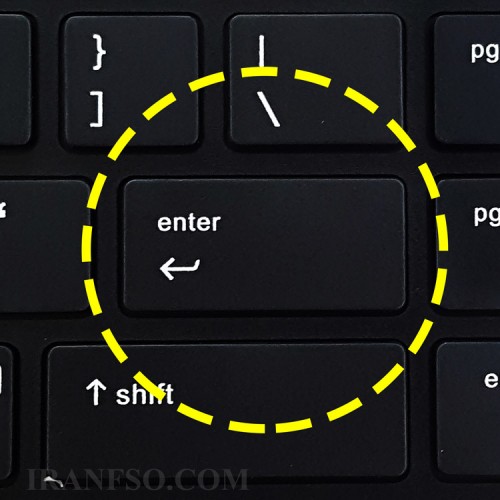 کیبرد لپ تاپ اچ پی ProBook 440 G1 مشکی با فریم