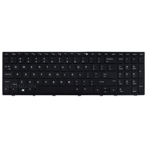 کیبرد لپ تاپ اچ پی EliteBook 750 G3 مشکی-بدون بک لایت-با فریم