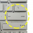 کیبرد لپ تاپ اچ پی Spectre X360 13-4000 نقره ای-اینترکوچک-بدون بک لایت-بدون فریم