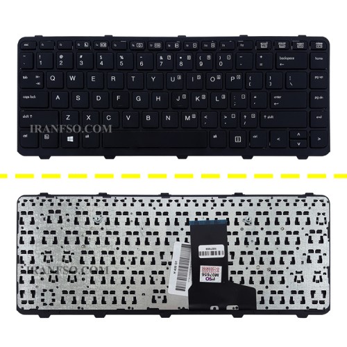 کیبرد لپ تاپ اچ پی Probook 430 G1 مشکی-بافریم