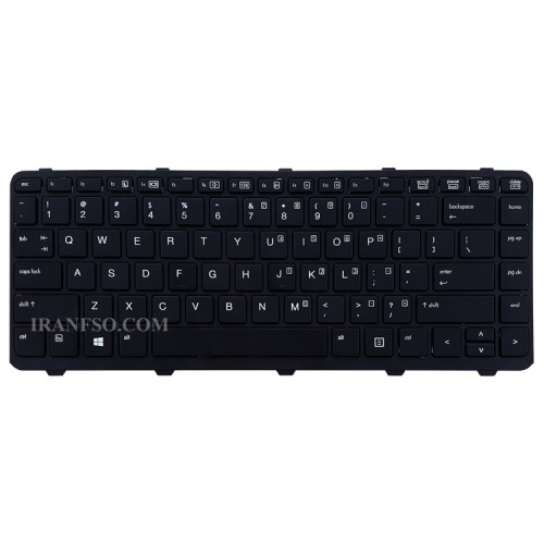 کیبرد لپ تاپ اچ پی Probook 430 G1 مشکی-بافریم