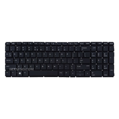 کیبرد لپ تاپ اچ پی ProBook 450 G6 مشکی-اینترکوچک بدون فریم