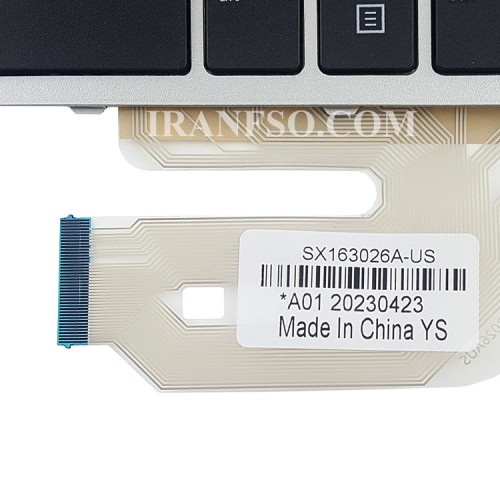 کیبرد لپ تاپ اچ پی ProBook 440 G5 مشکی-با فریم نقره ای