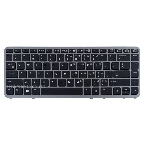 کیبرد لپ تاپ اچ پی EliteBook 840 G1 مشکی-بدون موس-بافریم نوک مدادی