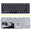 کیبرد لپ تاپ اچ پی EliteBook 840 G1 مشکی-بدون موس-بافریم نقره ای