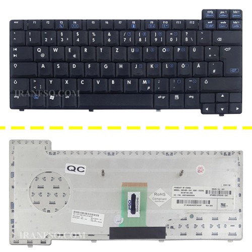 کیبرد لپ تاپ اچ پی Compaq 6110-NC8200 مشکی دست دوم