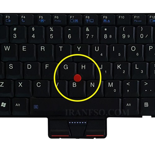 کیبرد لپ تاپ لنوو ThinkPad SL300-SL400-SL500 مشکی-با موس