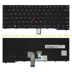 کیبرد لپ تاپ لنوو ThinkPad E431 مشکی-با موس-با فریم