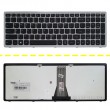 کیبرد لپ تاپ لنوو IdeaPad Z510 مشکی-با فریم نقره ای