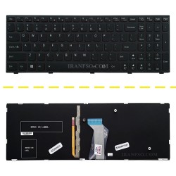 کیبرد لپ تاپ لنوو IdeaPad Y500N با بک لایت-با فریم