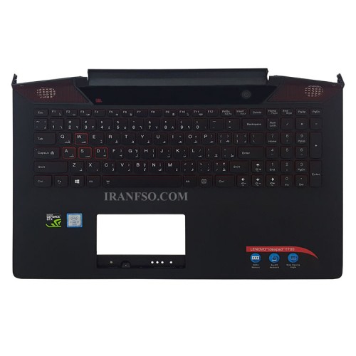 کیبرد لپ تاپ لنوو IdeaPad Y700-15 مشکی-با قاب C