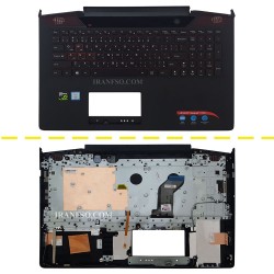 کیبرد لپ تاپ لنوو IdeaPad Y700-15 مشکی-با قاب C
