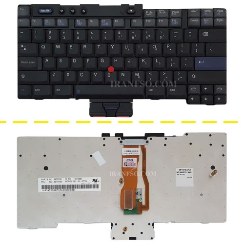 کیبرد لپ تاپ لنوو ThinkPad T40 مشکی-با موس