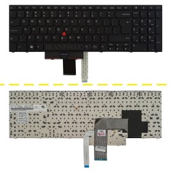 کیبرد لپ تاپ لنوو ThinkPad Edge E520 با موس-با فریم