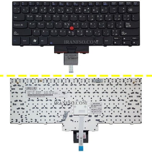 کیبرد لپ تاپ لنوو ThinkPad Edge 13-E30 مشکی-باموس-با فریم