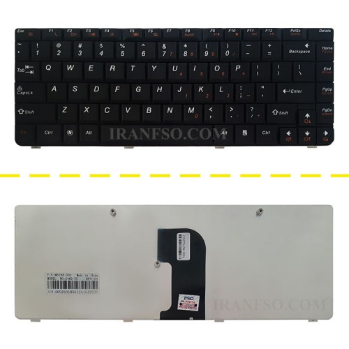کیبرد لپ تاپ لنوو IdeaPad G460 مشکی