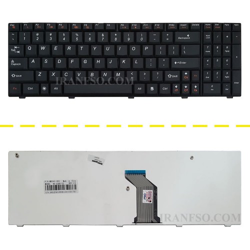 کیبرد لپ تاپ لنوو IdeaPad G560 مشکی