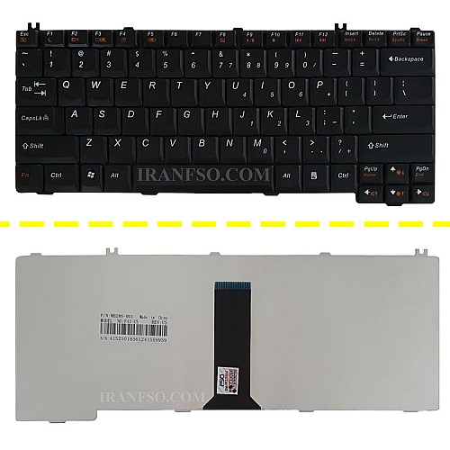 کیبرد لپ تاپ لنوو N100-N200-N500 مشکی