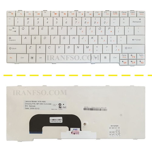 کیبرد لپ تاپ لنوو IdeaPad S12 سفید
