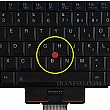 کیبرد لپ تاپ لنوو ThinkPad SL410-SL510 مشکی-با موس
